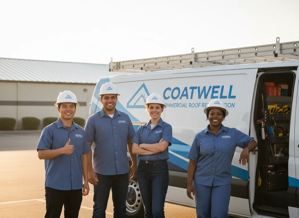 Commercial roof coating company in New Summerfield, TX